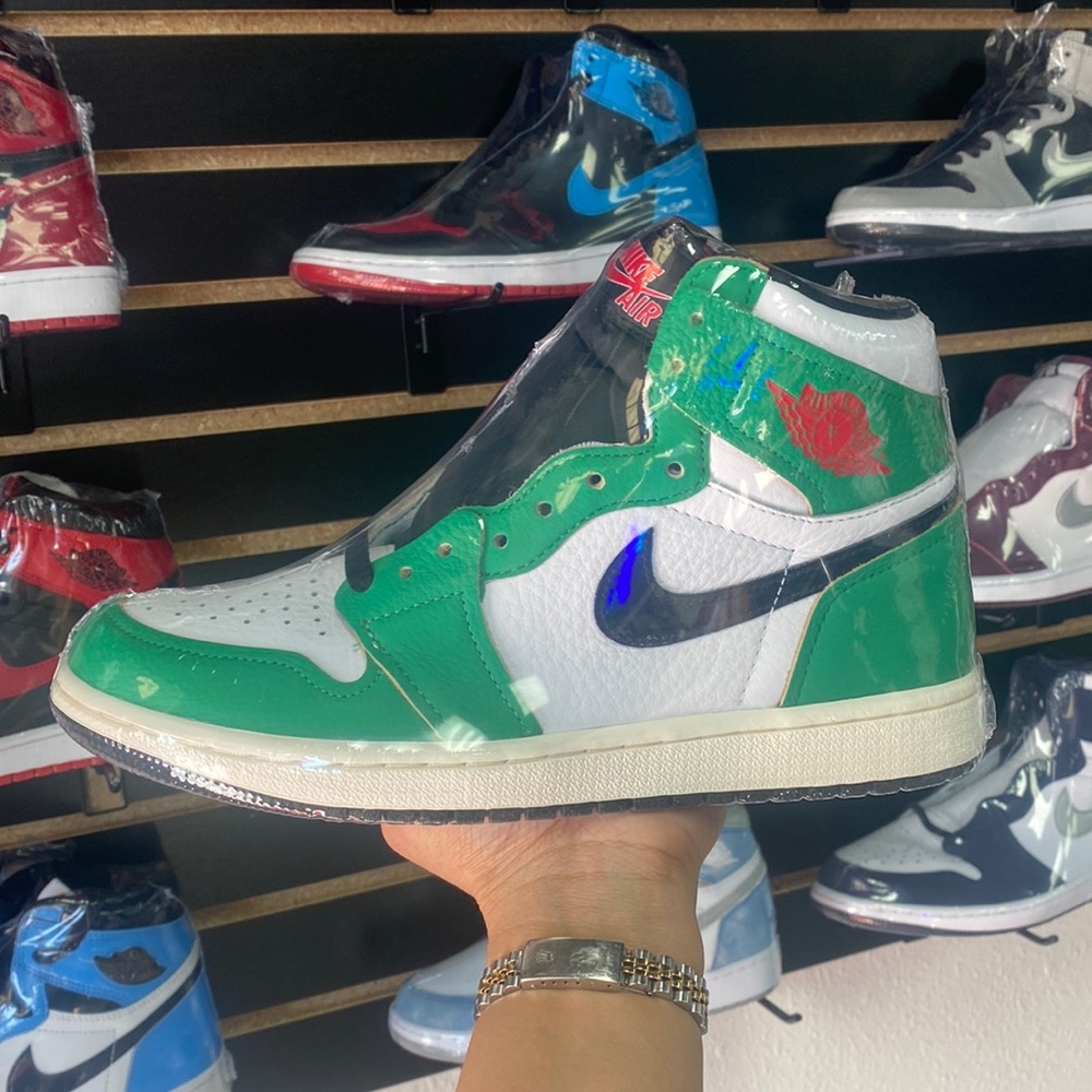 Jordan 1 lucky green